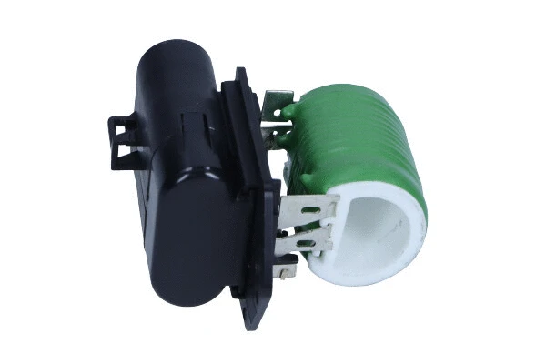 Series resistor, electric motor (radiator fan)