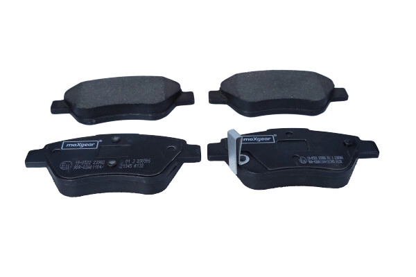 Brake Pad Set, disc brake (19-0522)