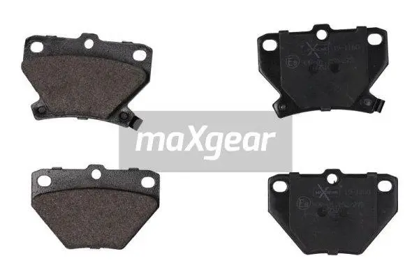 Brake Pad Set, disc brake (19-1160)