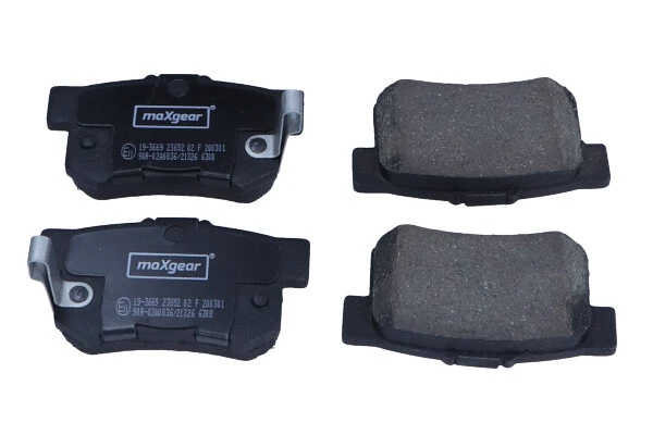 Brake Pad Set, disc brake (19-3669)