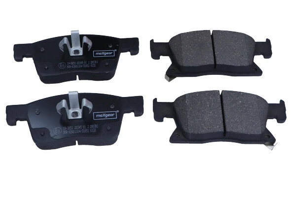 Brake Pad Set, disc brake (19-3651)