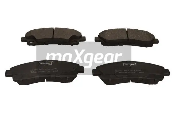 Brake Pad Set, disc brake (19-3397)