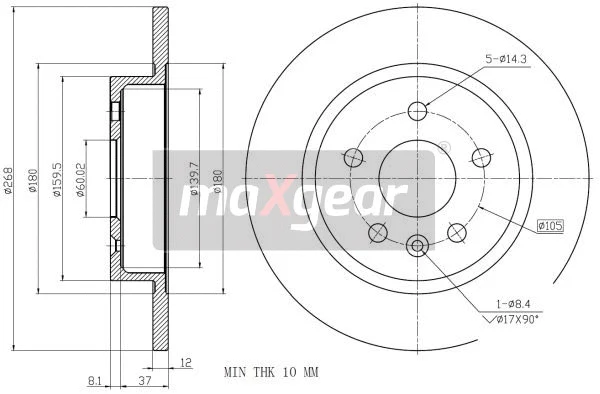 Brake Disc (19-2333)