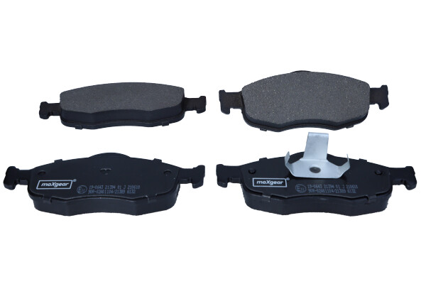 Brake Pad Set, disc brake (19-0643)