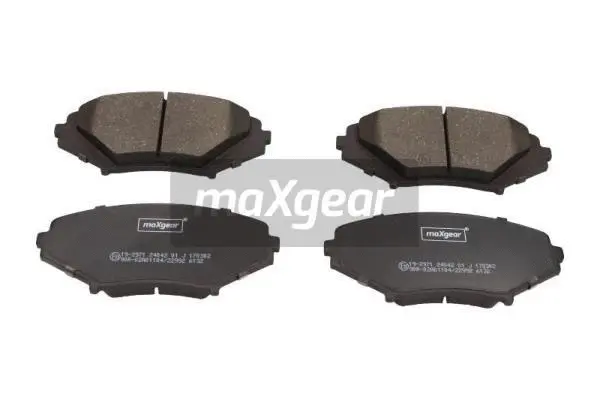 Brake Pad Set, disc brake (19-2971)