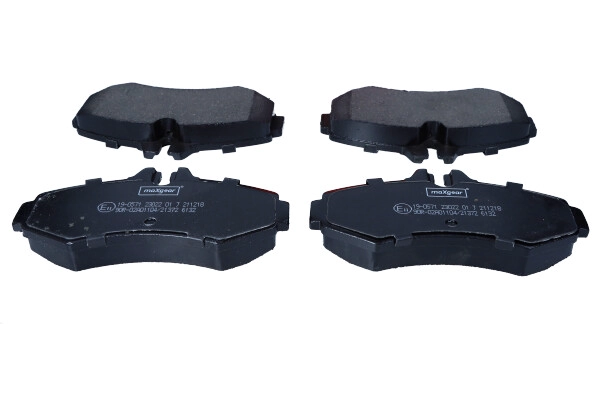 Brake Pad Set, disc brake (19-0571)
