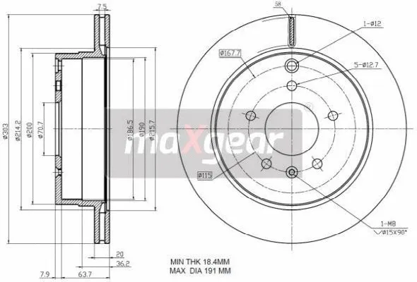 Brake Disc (19-2370)