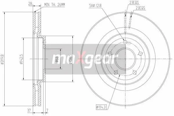 Brake Disc (19-2364)