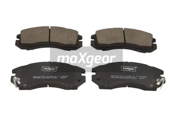 Brake Pad Set, disc brake (19-1767)