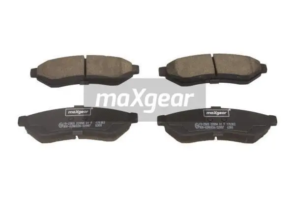 Brake Pad Set, disc brake (19-2969)