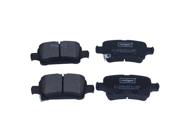 Brake Pad Set, disc brake (19-3656)