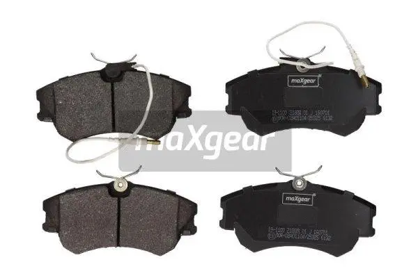 Brake Pad Set, disc brake (19-1100)