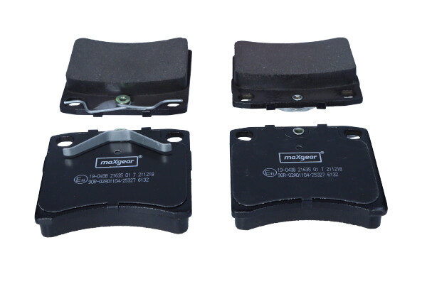 Brake Pad Set, disc brake (19-0438)
