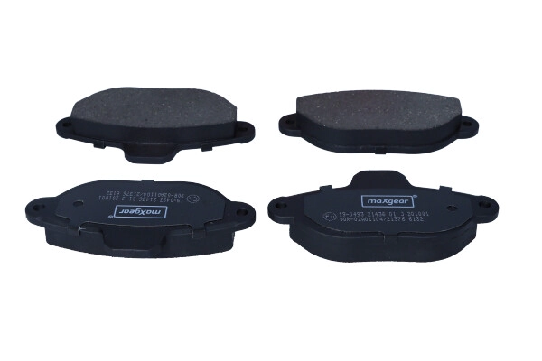 Brake Pad Set, disc brake (19-0493)