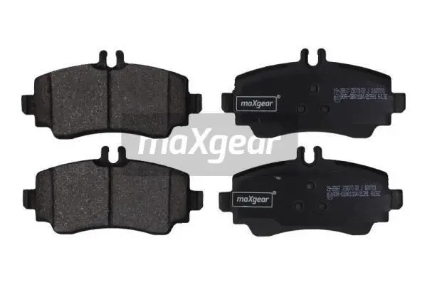 Brake Pad Set, disc brake (19-2867)