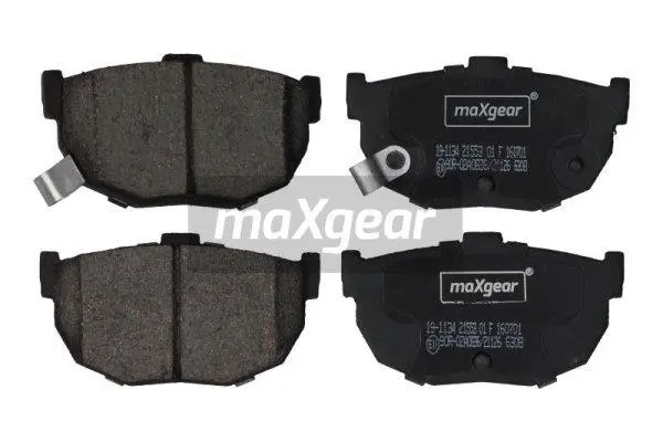 Brake Pad Set, disc brake (19-1134)