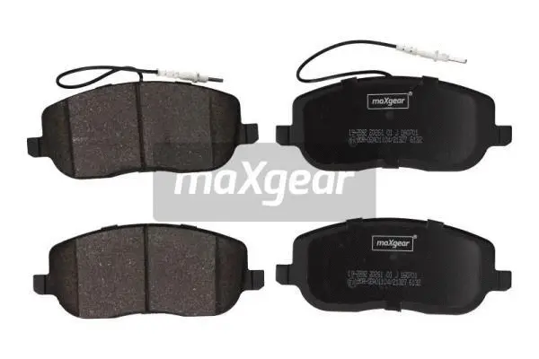 Brake Pad Set, disc brake (19-2892)