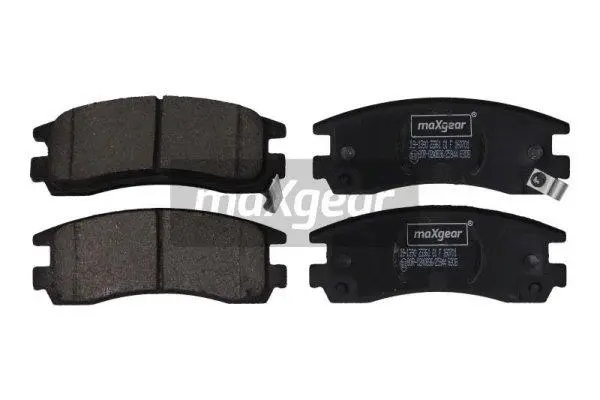 Brake Pad Set, disc brake (19-1390)