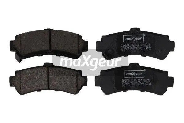 Brake Pad Set, disc brake (19-1386)