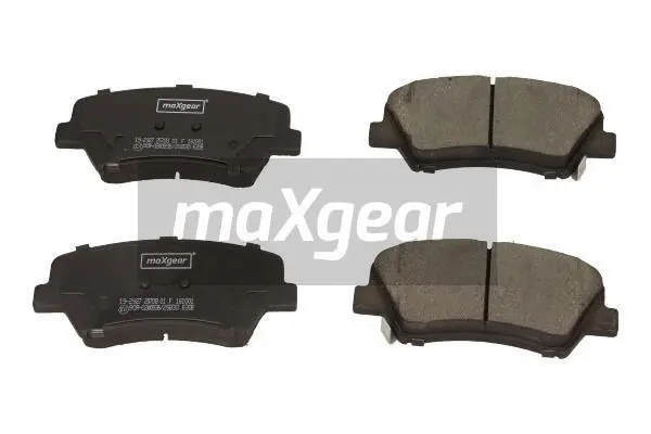 Brake Pad Set, disc brake (19-2927)