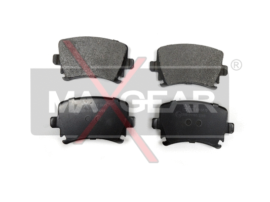 Brake Pad Set, disc brake (19-0475)