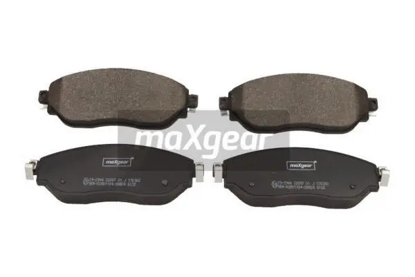Brake Pad Set, disc brake (19-2944)