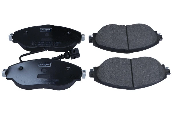 Brake Pad Set, disc brake (19-3654)