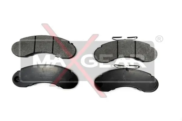 Brake Pad Set, disc brake (19-0612)