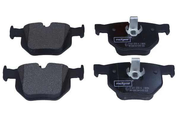 Brake Pad Set, disc brake (19-3672)