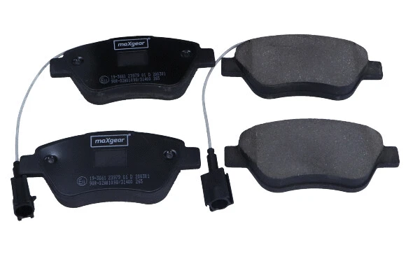 Brake Pad Set, disc brake (19-3661)