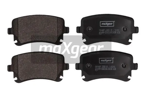 Brake Pad Set, disc brake (19-0497)