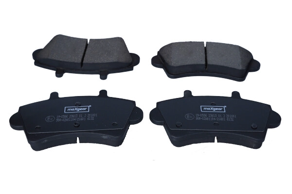 Brake Pad Set, disc brake (19-0586)