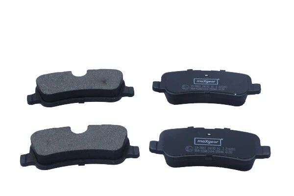 Brake Pad Set, disc brake (19-3602)