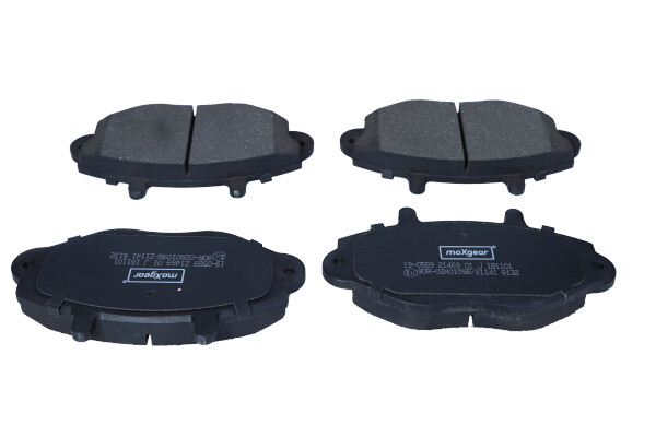 Brake Pad Set, disc brake (19-0589)
