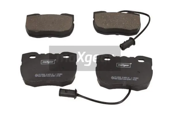 Brake Pad Set, disc brake (19-2939)