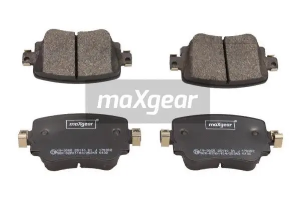 Brake Pad Set, disc brake (19-3058)