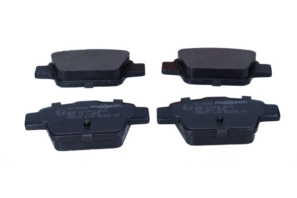 Brake Pad Set, disc brake (19-0442)