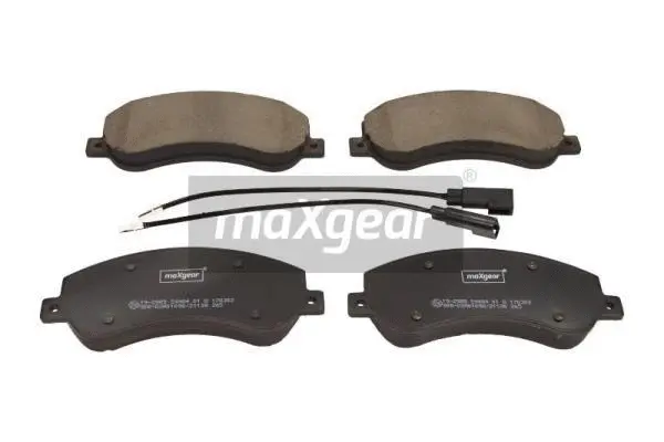 Brake Pad Set, disc brake (19-2989)