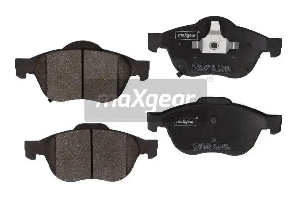 Brake Pad Set, disc brake (19-1498)