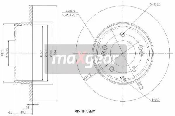 Brake Disc (19-2382)
