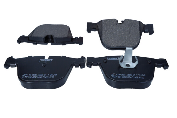 Brake Pad Set, disc brake (19-0590)