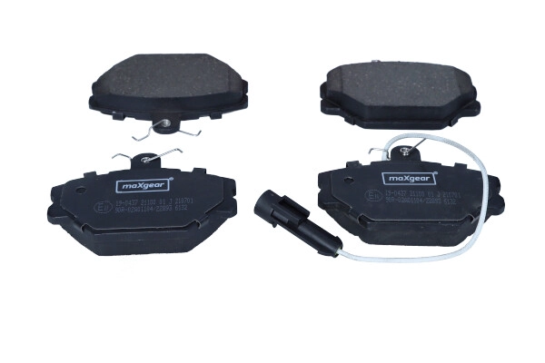 Brake Pad Set, disc brake (19-0437)