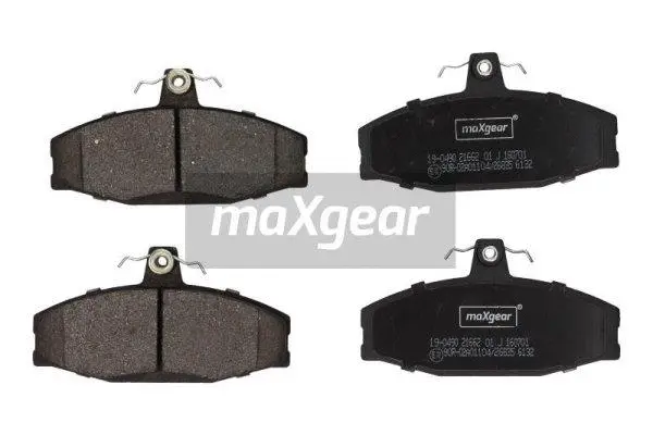 Brake Pad Set, disc brake (19-0490)