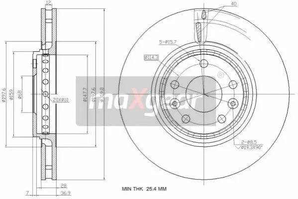 Brake Disc (19-2363)