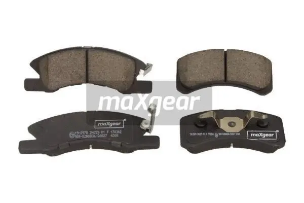 Brake Pad Set, disc brake (19-2978)