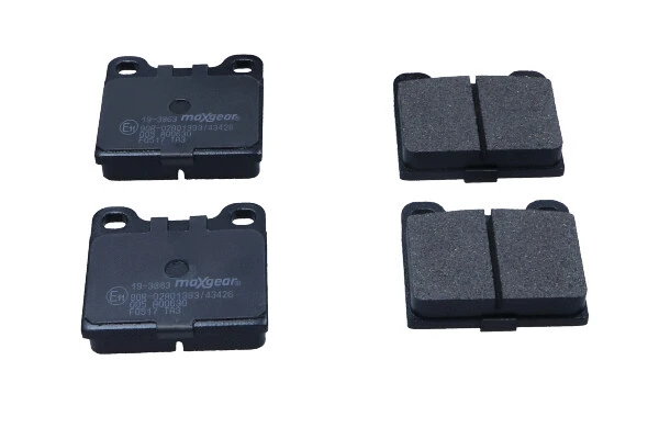 Brake Pad Set, disc brake (19-3863)