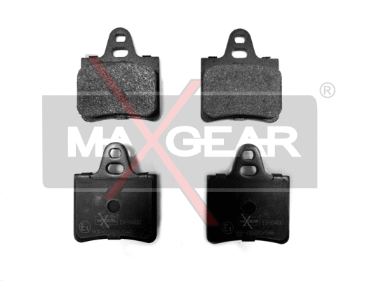 Brake Pad Set, disc brake (19-0400)