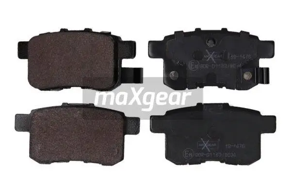 Brake Pad Set, disc brake (19-1476)