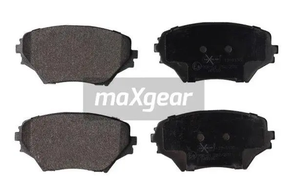 Brake Pad Set, disc brake (19-1155)