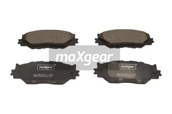 Brake Pad Set, disc brake (19-2968)